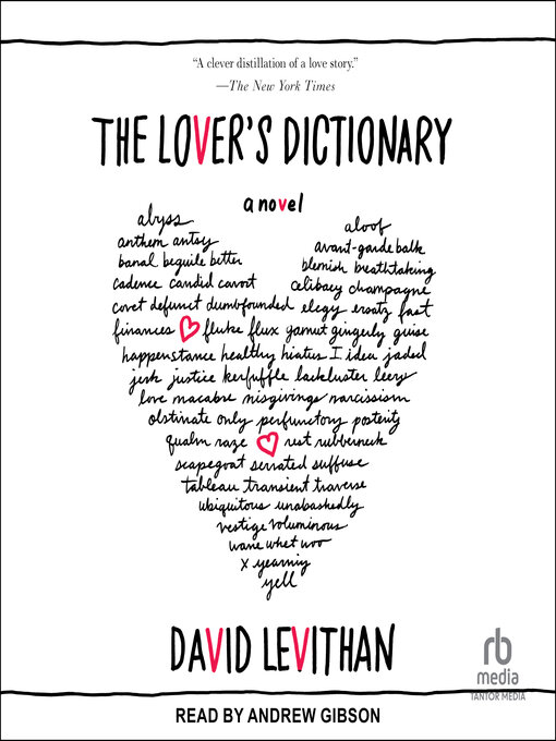 Title details for The Lover's Dictionary by David Levithan - Wait list